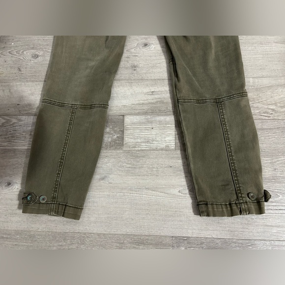 Anthropologie Pilcro and the Letter press Women’s Green utility pants - Picture 3 of 11